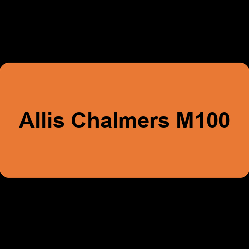 Allis Chalmers M100